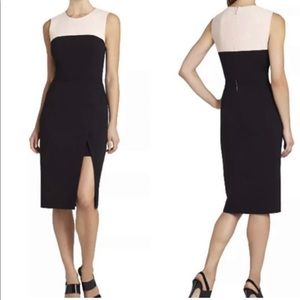 NWT. BCBG Max Azria “Tinna” sleeveless sheath dress. Size 8.